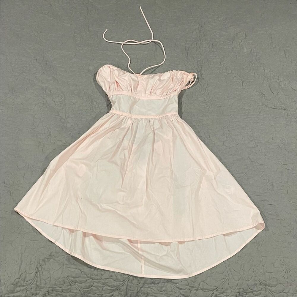 Forever 21 Baby Pink Small Dress New Open Back
